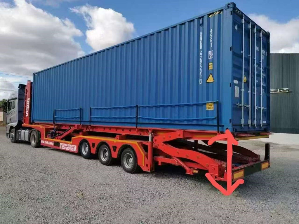 مقطورة مزدوجة الطوابق لتحميل/نقل السيارات، 9000 دولار