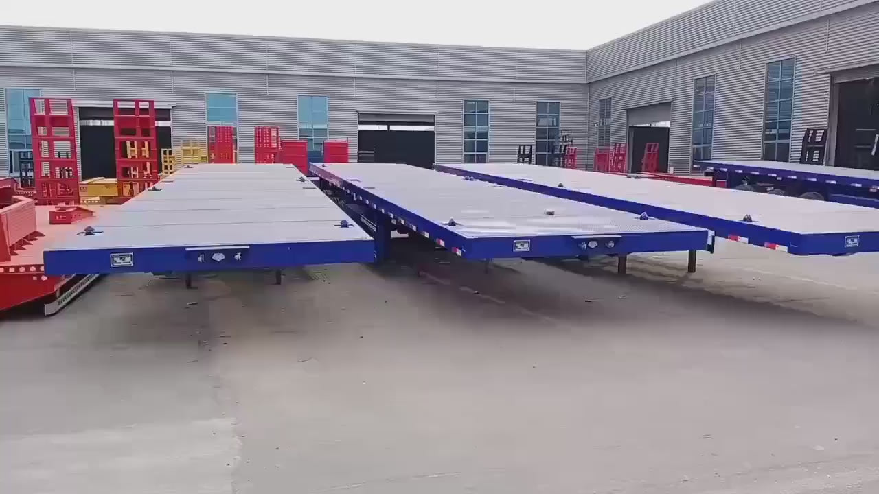 Flatbed Truck Trailer,7000 dollars,Flat plate Tipper Trailer