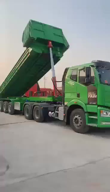 Tipper Trailer,12000 dollars,End and Side Dump Semi-Trailer