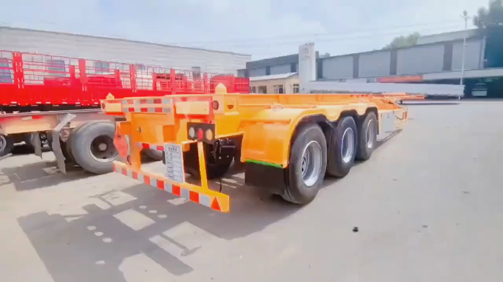 Container loading skeleton truck trailer,5000 dollars