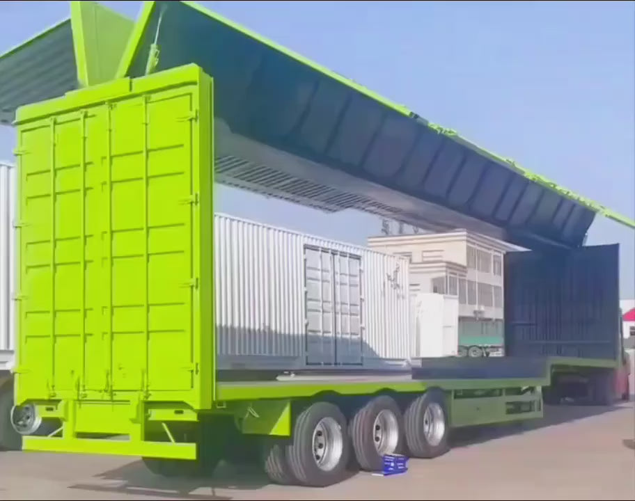 Van Semi-Trailer,9000 dollars,Side Curtain Truck Trailer