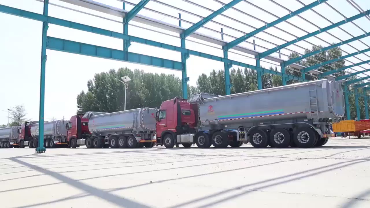 Tipper Trailer,12000 dollars,End and Side Dump Semi-Trailer