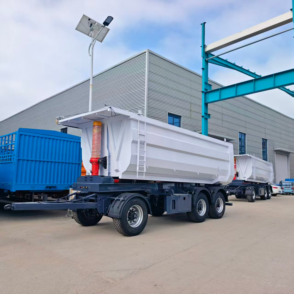 Tipper Trailer,12000 dollars,End and Side Dump Semi-Trailer